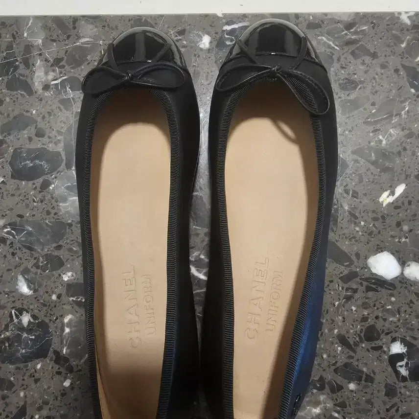 [BUNJANG] Chanel Ballet Flats Black Size 36 / 샤넬 발레 플랫 슈즈 블랙 36사이즈. 판매합니다! (직원용)