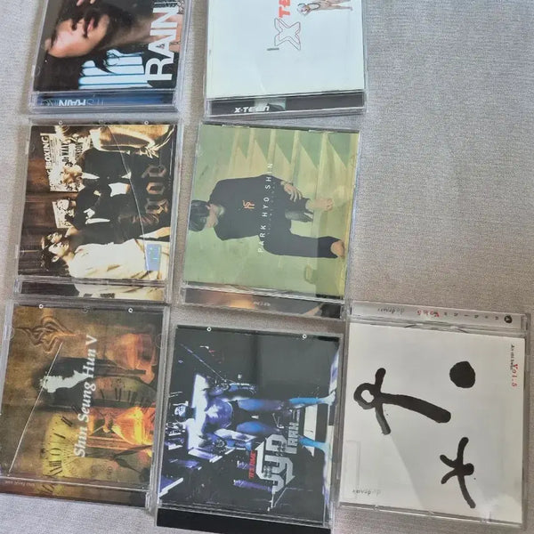 [BUNJANG] Various Artists CD Bundle (Rain, X-Teen, Park Hyo Shin, Shin Seung Hun) / 비 KCM, 엑스틴, 박효신, 신승훈, CD 외