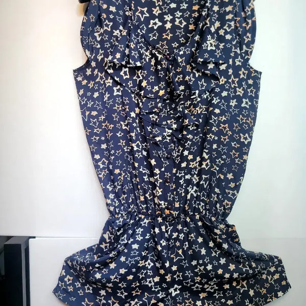[BUNJANG] Star Pattern All-in-One Jumpsuit / 올인원 별무늬 점프수트