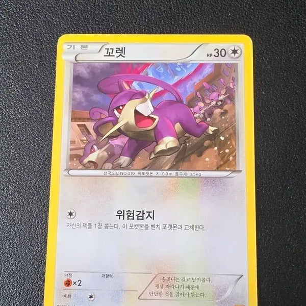 [BUNJANG] Pokemon Card Rattata XY9 064 / 포켓몬 카드 꼬렛 XY9 064