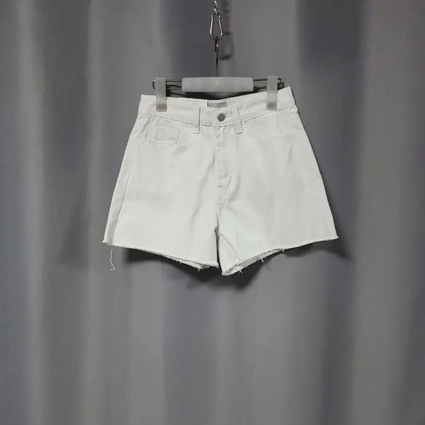 [BUNJANG] White Denim Shorts (New) / 화이트 데님 숏팬츠(새상품)