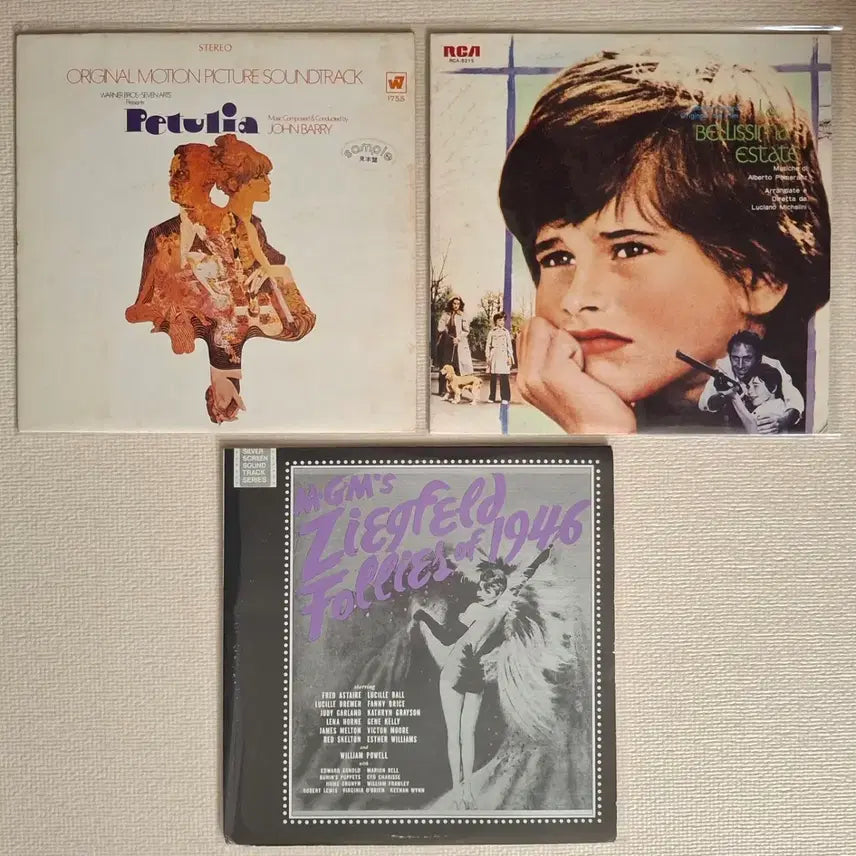 [BUNJANG] Rare Classic Movie Original Soundtrack LP Bundle (4 Records) / <수입 LP 일괄> 희귀 고전 영화 O.S.T. 엘피 총 4장
