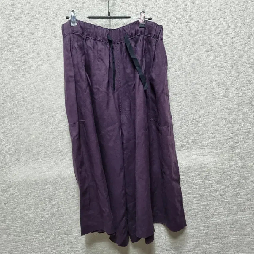 [BUNJANG] Big Wide Pants (Dark Purple) / z097 빅 와이드 팬츠