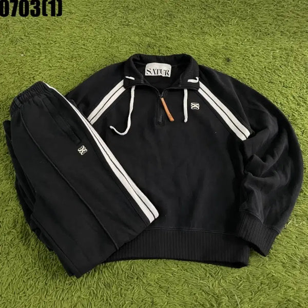 [BUNJANG] Saeter Training Set Black / 새터 트레이닝 세트 블랙