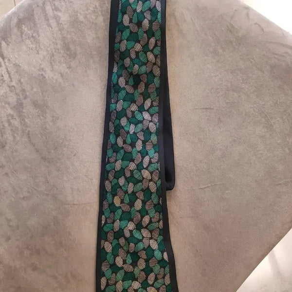 [BUNJANG] Milano Silk Leaf Pattern Necktie / 밀라숀넥타이