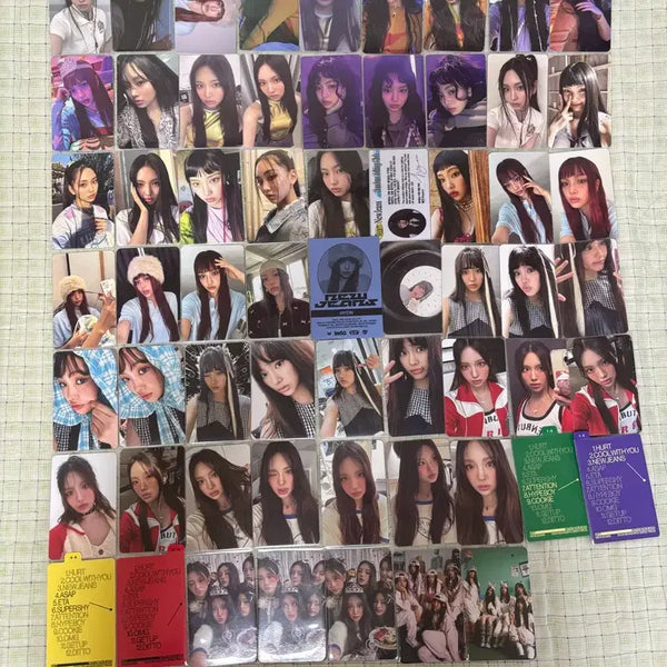 [BUNJANG] NewJeans Hyein Photocard Bundle Set (Includes 5 POB Photocards) / 뉴진스 혜인 포카 (특전 5장 포함) 일괄