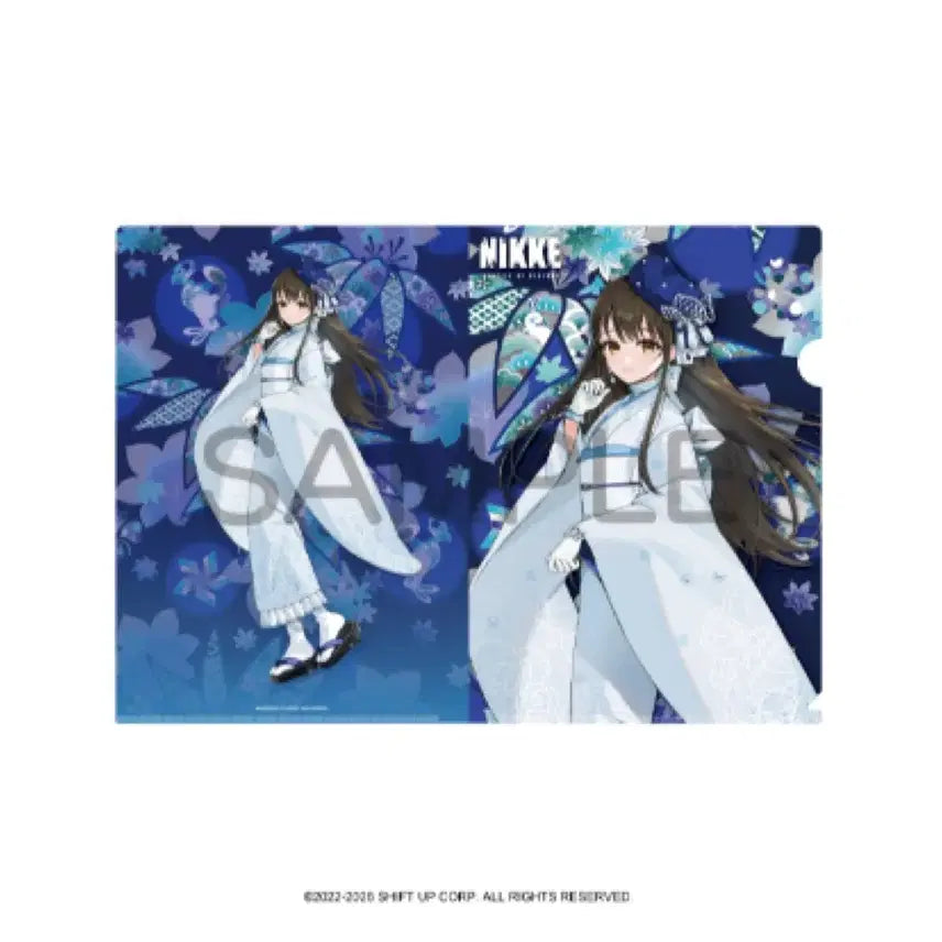 [BUNJANG] Nijisanji Kyoto Collaboration Diesel Clear File / [예약공구] 니케 공식 교토 콜라보 디젤 클리어파일
