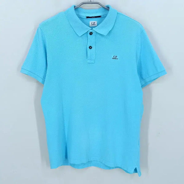 [BUNJANG] CP Company Men's Summer Caravan Short Sleeve T-Shirt Deep Sky M / CP컴퍼니 남성 여름 카라반팔티 딥스카이M (HU45638)