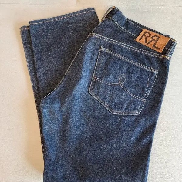 [BUNJANG] RRL One Wash Straight Fit Selvedge Denim Jeans / (32/기장96)더블알엘 원스워시 스트레이트핏 셀비지 데님
