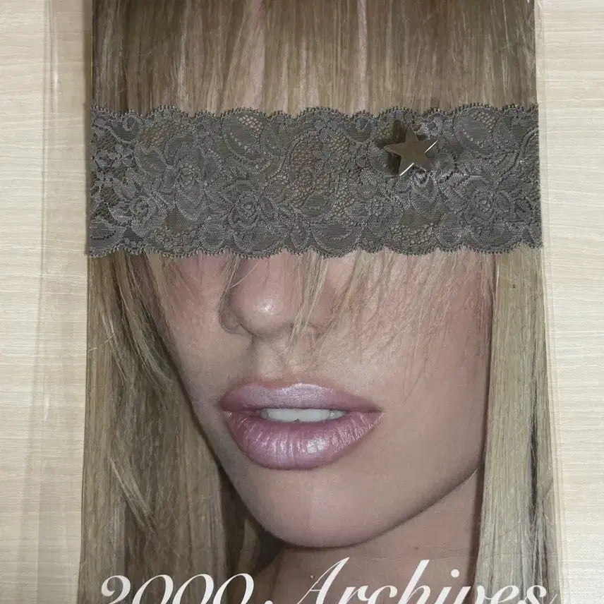 [BUNJANG] 2000 Archives Limited Edition Lace Headband Grey / 2000아카이브스 한정판사은품 LACE HEADBAND 그레이