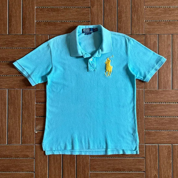 [BUNJANG] Polo Ralph Lauren Pique Short Sleeve Polo Shirt / 폴로 랄프로렌 카라 피케 반팔티