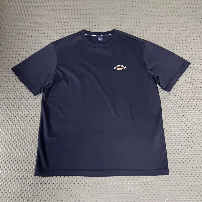 [BUNJANG] Montbell Cotton-Poly Blend Short Sleeve T-Shirt Navy L / 몽벨 반팔 티셔츠 네이비 L
