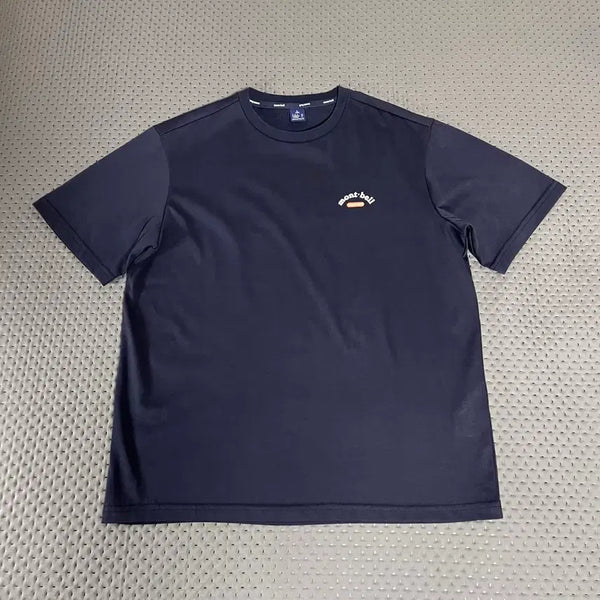 [BUNJANG] Montbell Cotton-Poly Blend Short Sleeve T-Shirt Navy L / 몽벨 반팔 티셔츠 네이비 L
