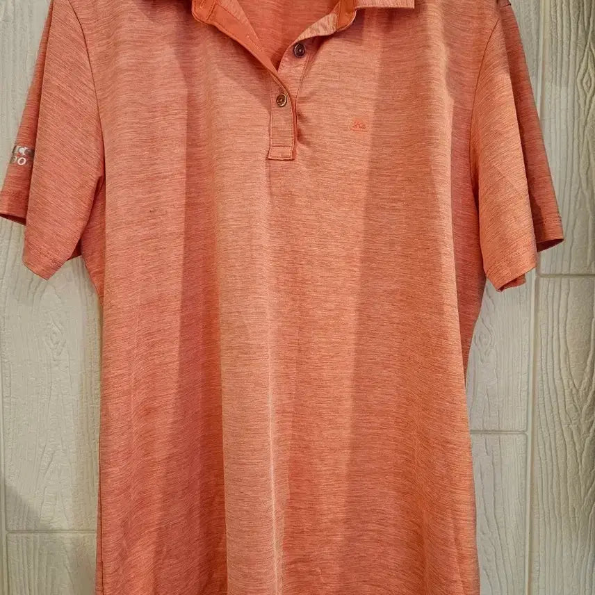 [BUNJANG] Kolping Women's Short Sleeve Polo T-Shirt Pink / 여100콜핑 골프웨어 반팔 카라티 핑크
