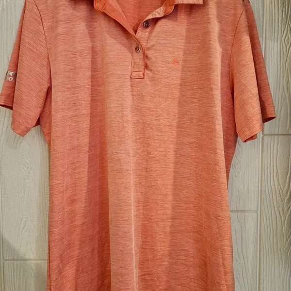 [BUNJANG] Kolping Women's Short Sleeve Polo T-Shirt Pink / 여100콜핑 골프웨어 반팔 카라티 핑크
