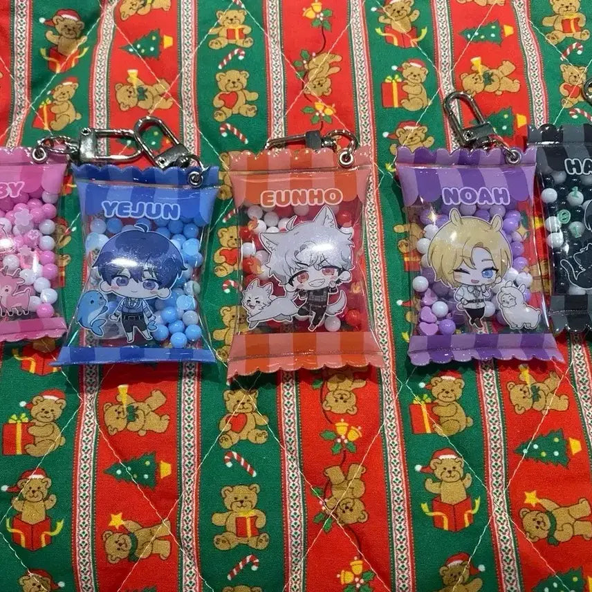 [BUNJANG] PLAVE Bead Keychain / 플레이브 구슬 키홀더