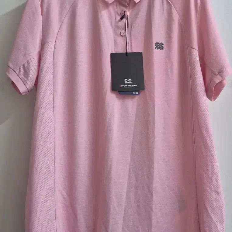 [BUNJANG] Kolon Sport Women's PK T-Shirt Pink / (새상품)택가 88,000원 코오롱 스포츠 PK티셔츠