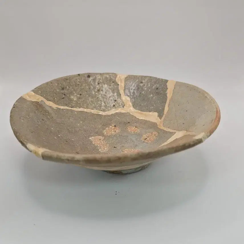 [BUNJANG] Genuine Gyeongnam Jinhae Ungcheon Flat Tea Bowl / 진품 경남진해웅천 평다완 골동품