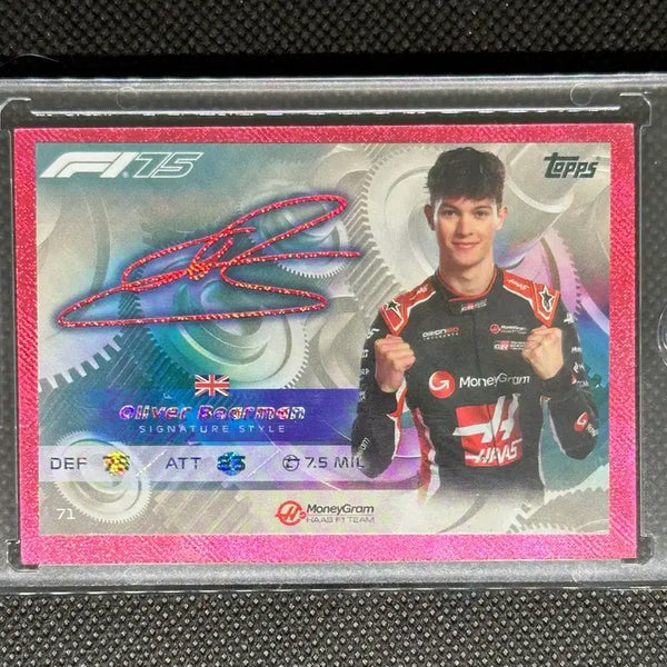 [BUNJANG] Topps Turbo Attax F1 Oliver Bearman Signature Style Card / 탑스 터보어택 f1 올리버 베어먼 시그니처 스타일 카드