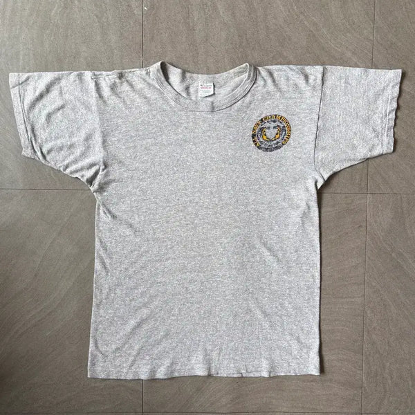 [BUNJANG] 1980s Champion Gray T-Shirt / 80년대 미국 생산 챔피온 그레이 반팔 티셔츠