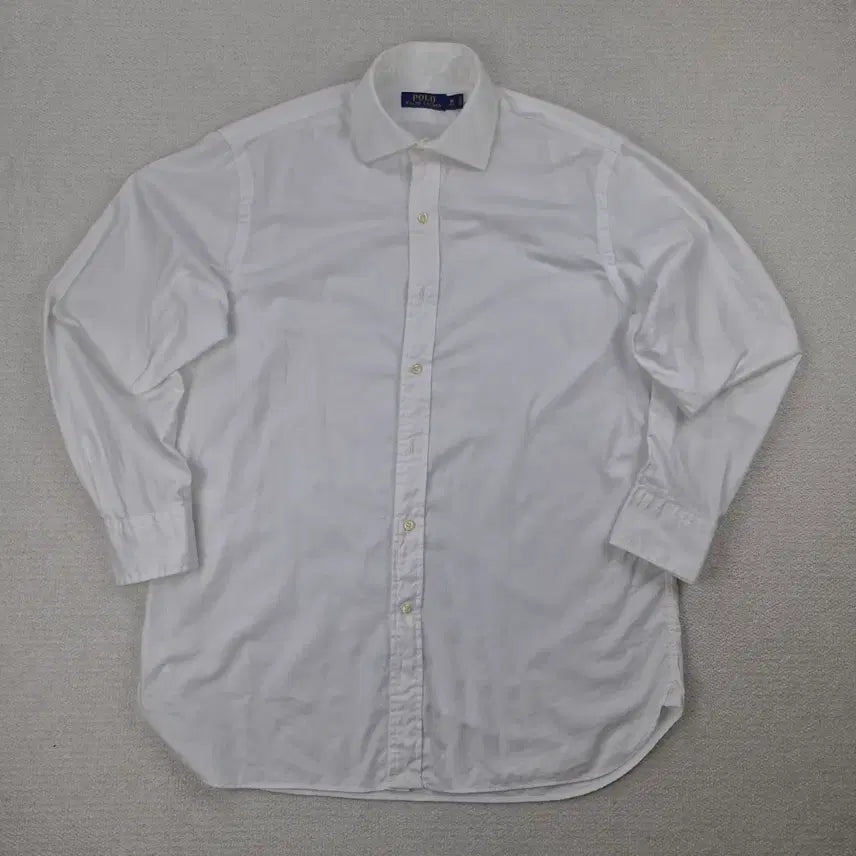 [BUNJANG] Polo Ralph Lauren White Cotton Shirt / 폴로 랄프로렌 화이트 코튼 셔츠