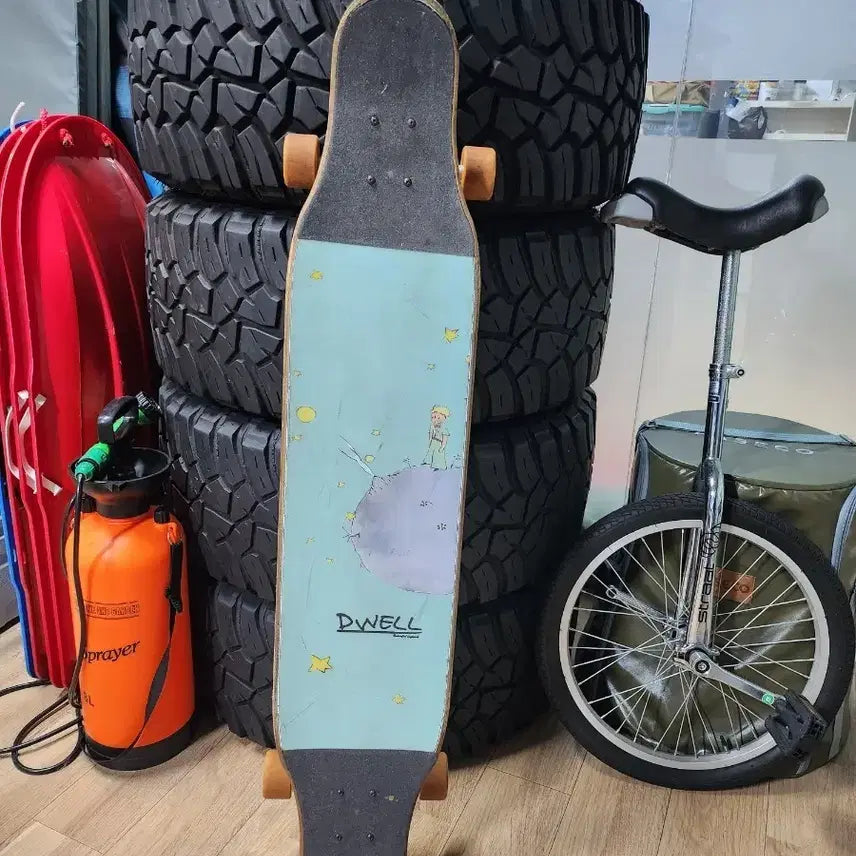 [BUNJANG] Dwell Dancing Longboard (Mint) / Dwell 댄싱 롱보드