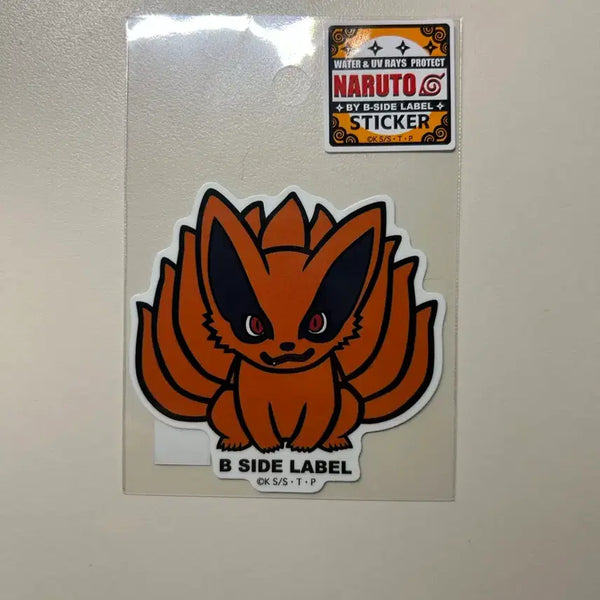 [BUNJANG] Naruto Nine-Tails Sticker - Beside Label / 나루토 구미호 스티커 비사이드 라벨