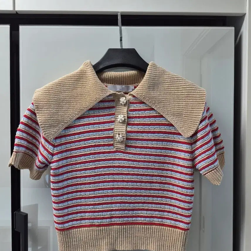 [BUNJANG] 8seconds Striped Knit Sweater / 에잇세컨즈 니트