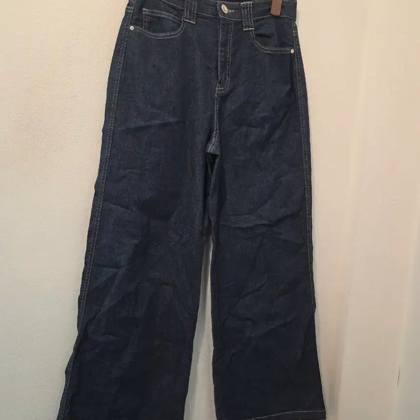 [BUNJANG] Wide Leg Denim Jeans / 청바지 와이드 데님 팬츠 가50