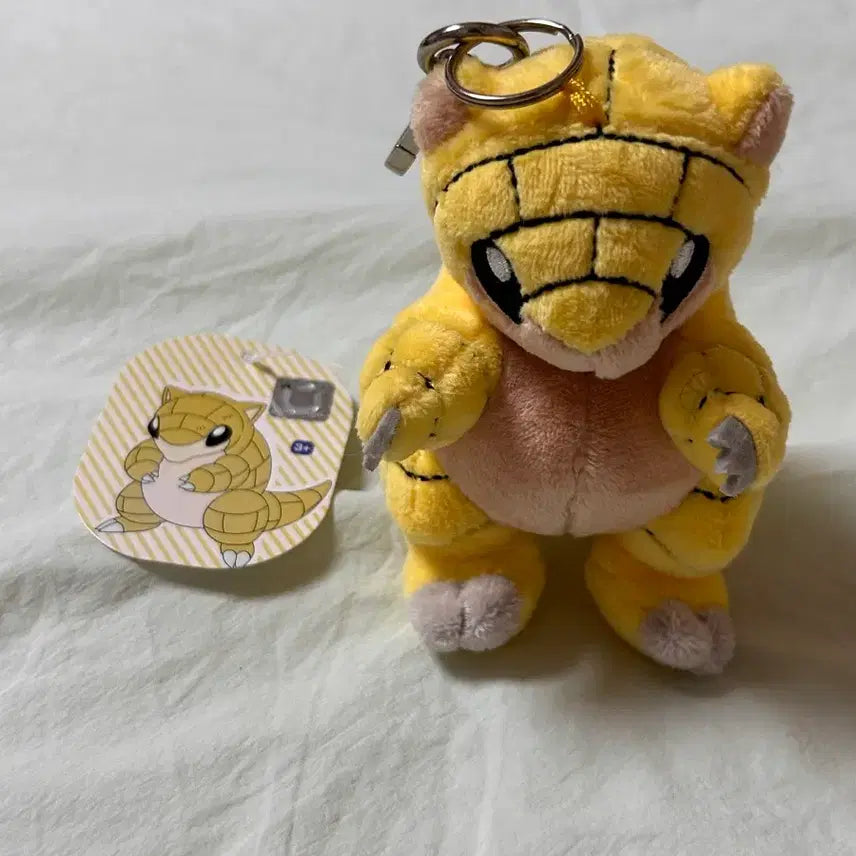 [BUNJANG] Pokemon Sandshrew Plush Keychain / 포켓몬 모래두지 인형 키링