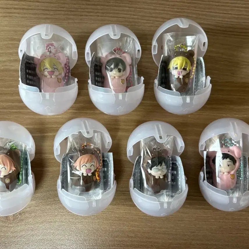 [BUNJANG] Ouran High School Host Club Carriers Gacha Full Set / 오란고교 사교클럽 포대기 가챠 7종 일괄 풀셋 양도