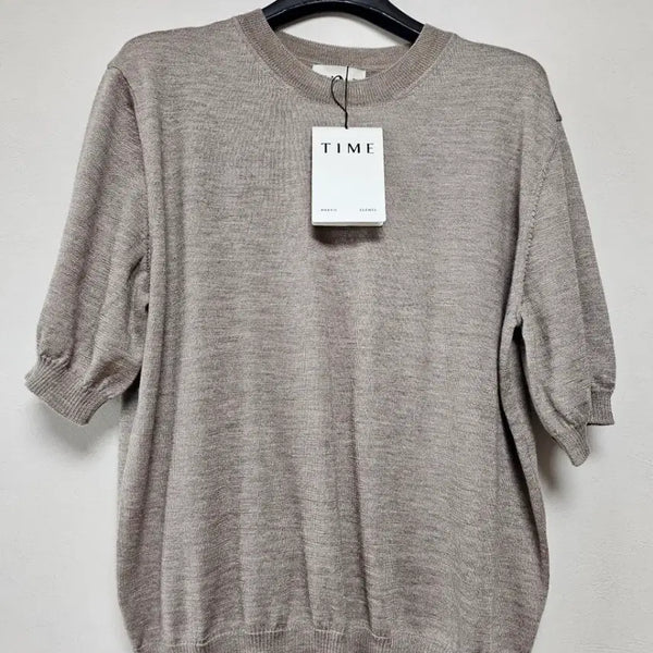 [BUNJANG] TIME Knit Top / 타임 니트 상의 완전 새상품