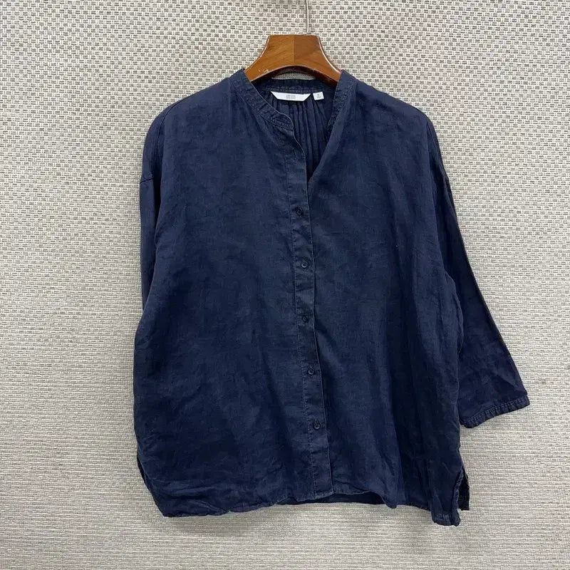 [BUNJANG] Uniqlo Linen Shirt M / 유니클로 린넨 셔츠 M D07546