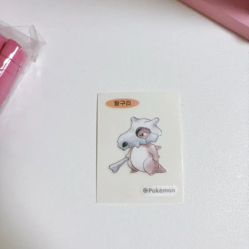 [BUNJANG] Pokemon Tanguri Sticker / 포켓몬 띠부씰 탕구리