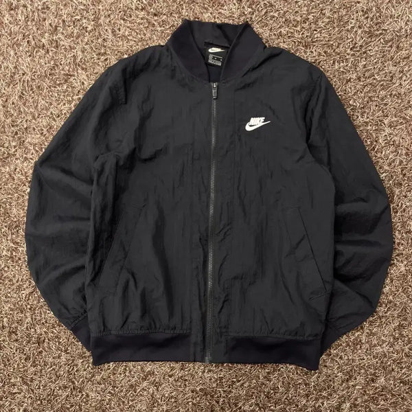 [BUNJANG] Nike Nylon Woven Bomber Windbreaker Jacket / M 나이키 나일론 우븐 봄버 바람막이 자켓