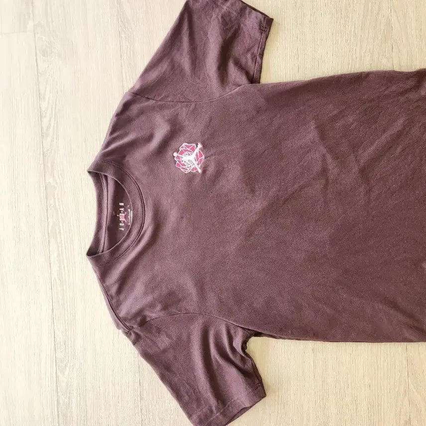 [BUNJANG] Jordan Brand Brown T-Shirt Size S / 조던 반팔 티셔츠 브라운 S 95-100