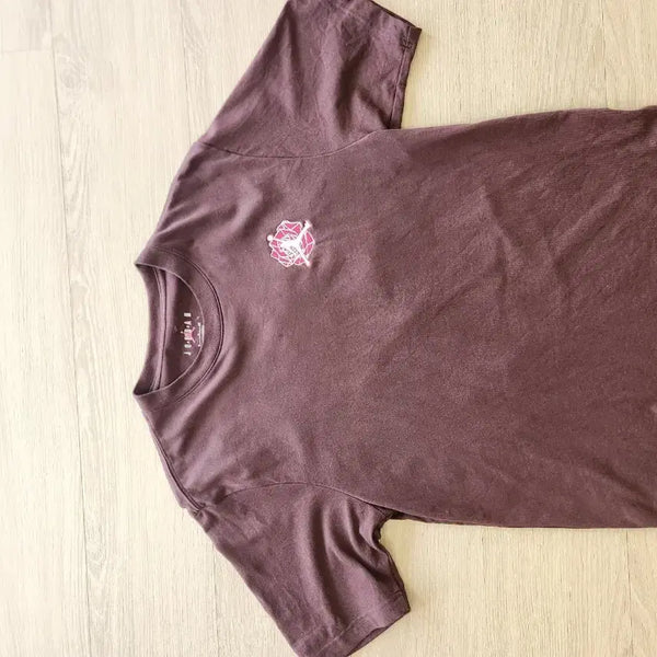 [BUNJANG] Jordan Brand Brown T-Shirt Size S / 조던 반팔 티셔츠 브라운 S 95-100