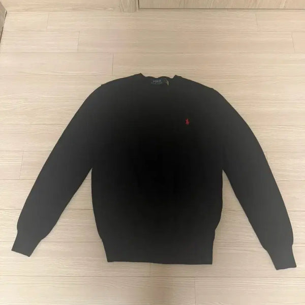 [BUNJANG] Polo Ralph Lauren Black Long Sleeve Knit M / 폴로 랄프로렌 블랙 긴팔 니트