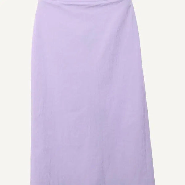 [BUNJANG] It Michaa Lavender Long Skirt / 잇미샤 라벤더 롱스커트