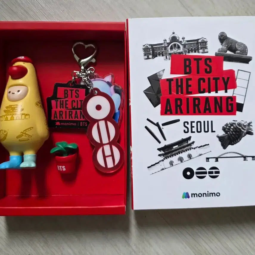[BUNJANG] BTS THE CITY ARIRANG SEOUL Figure & Keyring / BTS THE CITY ARIRANG SEOUL 피규어 + 키링