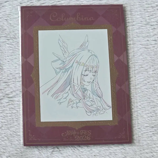 [BUNJANG] Genshin Impact Columbina Shanghai Fes Original Art Photocard / 원신 콜롬비나 상하이 fes 원화 포토카드