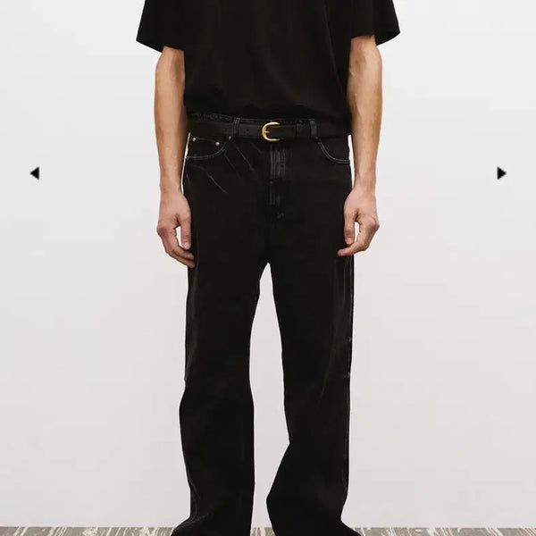 [BUNJANG] RECTO Theo Denim Black Size S / [새상품] 렉토 테오 데님 블랙 S