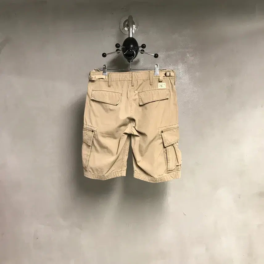 [BUNJANG] Polo Jeans Beige Cargo Shorts Size 30 / 폴로 진스 베이지 카고 반바지 30