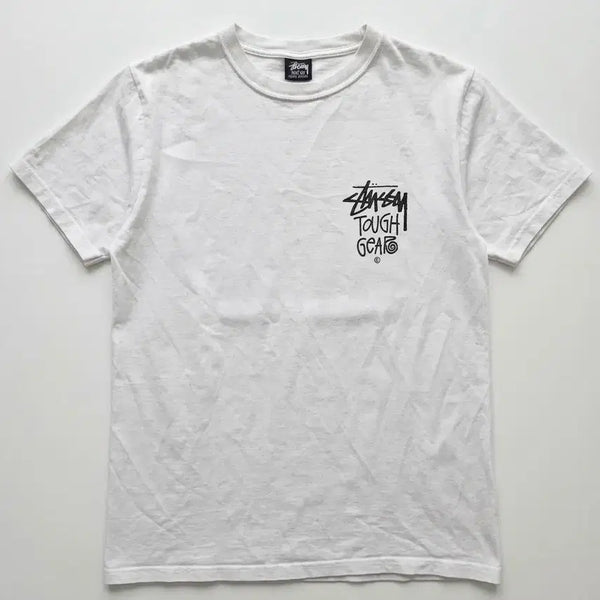 [BUNJANG] Stussy Short Sleeve T-Shirt White Size S / 스투시 반팔티 화이트 S사이즈