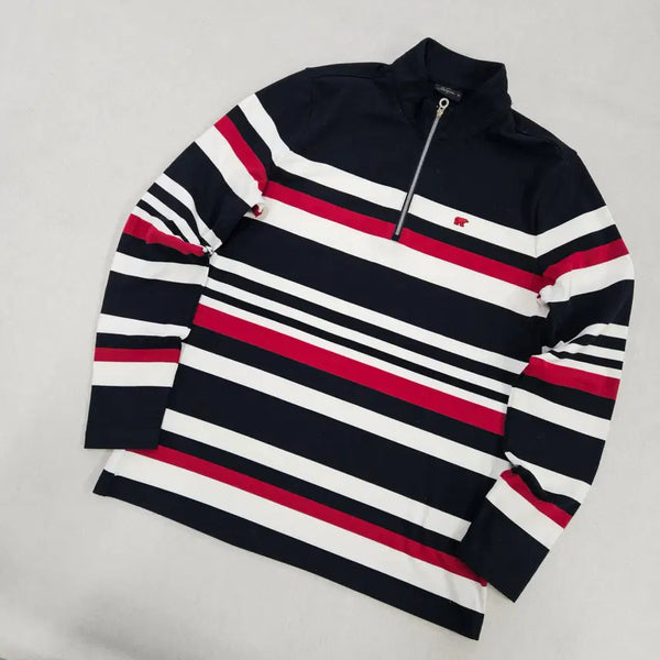 [BUNJANG] Jachn Klaude Women's Golf Half-Zip Long Sleeve T-Shirt / 95 잭니클라우드 여성 골프 반집업 긴팔티 0703Y