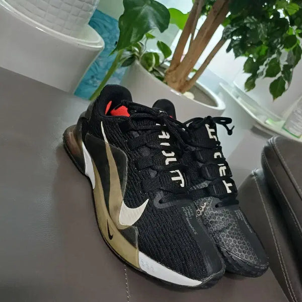 [BUNJANG] Nike Air Force 1 Low Sneakers White Yellow Green / 나이키 에어포스 운동화 255