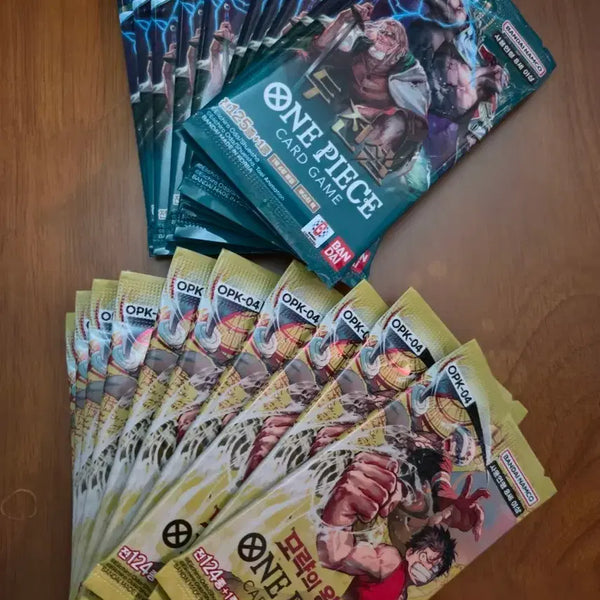 [BUNJANG] One Piece Card Game OPK-08 & OPK-04 Booster Packs (20 Packs) / 원피스 카드게임 OPK-08 OPK-04 20팩