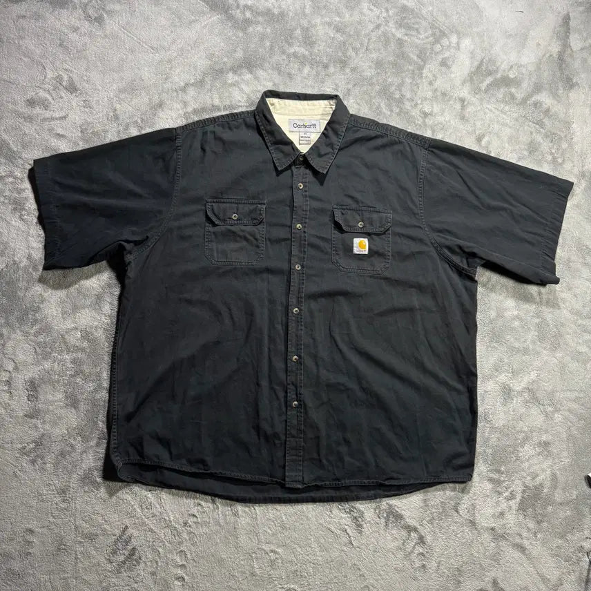 [BUNJANG] Carhartt Multi Pocket Short Sleeve Work Shirt XL / [XL] 칼하트 멀티 포켓 반팔 워크 셔츠