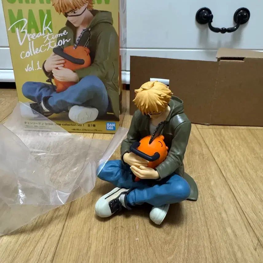 [BUNJANG] Chainsaw Man Break Time Denji & Pochita Figure / 체인소맨 브레이크타임 덴지 포치타