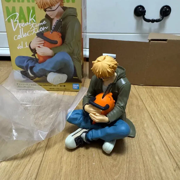 [BUNJANG] Chainsaw Man Break Time Denji & Pochita Figure / 체인소맨 브레이크타임 덴지 포치타